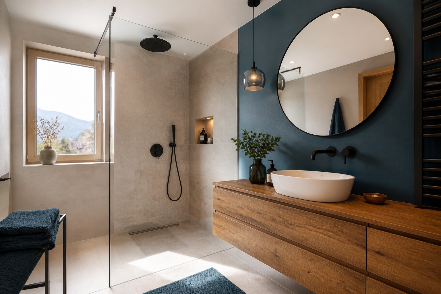 Modernes Bad – Planung und Installation